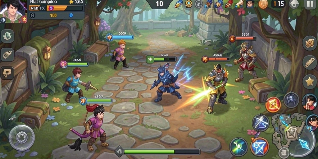 Mode permainan yang beragam dan menarik.