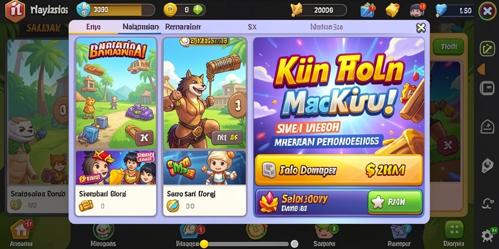 Pengalaman bermain yang seru dan mendebarkan.