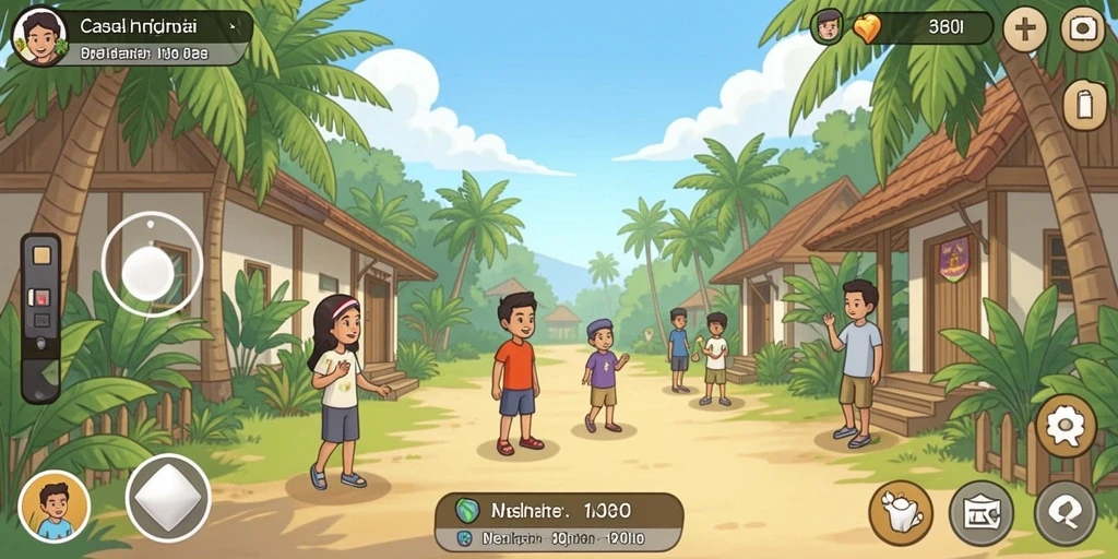 Momen seru saat berkompetisi dalam mode multiplayer.