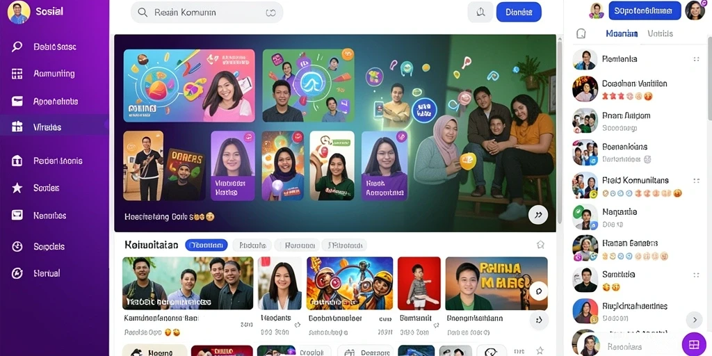 Komunitas aktif yang mendukung interaksi antar pemain.