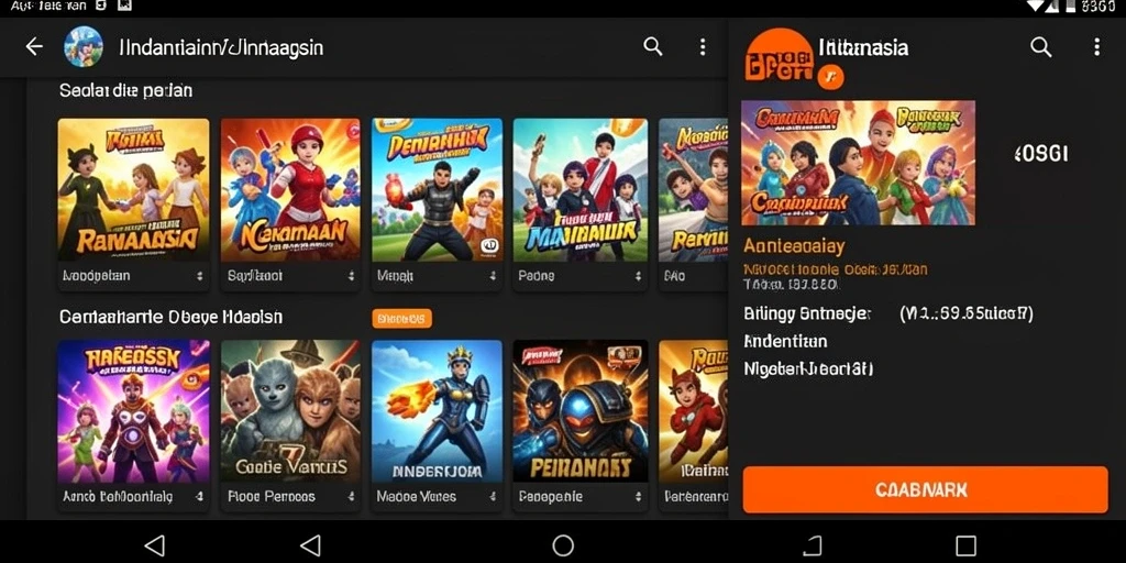 Mode permainan mendebarkan di FOMOTOTO.