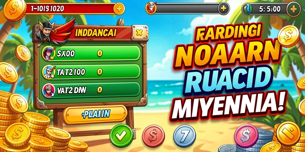 Screenshot dari momen pertarungan yang seru.