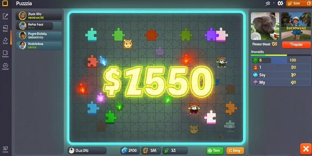 Screenshot mode multiplayer yang menunjukkan kompetisi real-time.