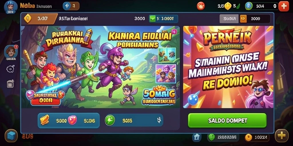 Interaksi sosial yang menyenangkan antar pemain.
