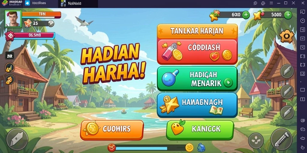 Bonus harian yang menguntungkan bagi pemain.