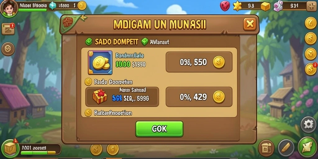 Tampilan grafik yang memukau dan detail dunia permainan.