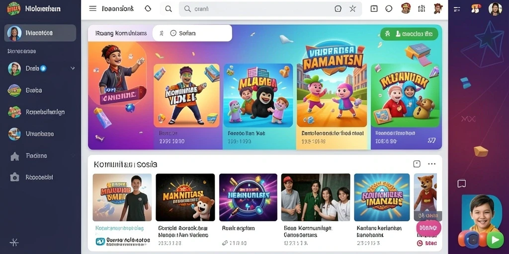 Misi harian yang menantang dan menguntungkan.